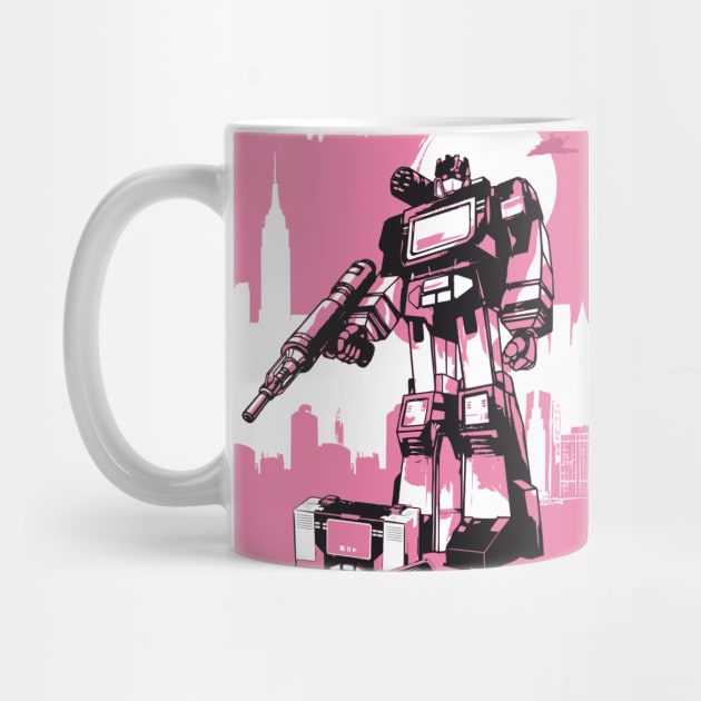 Soundwave Transformers art print by 2ToastDesign